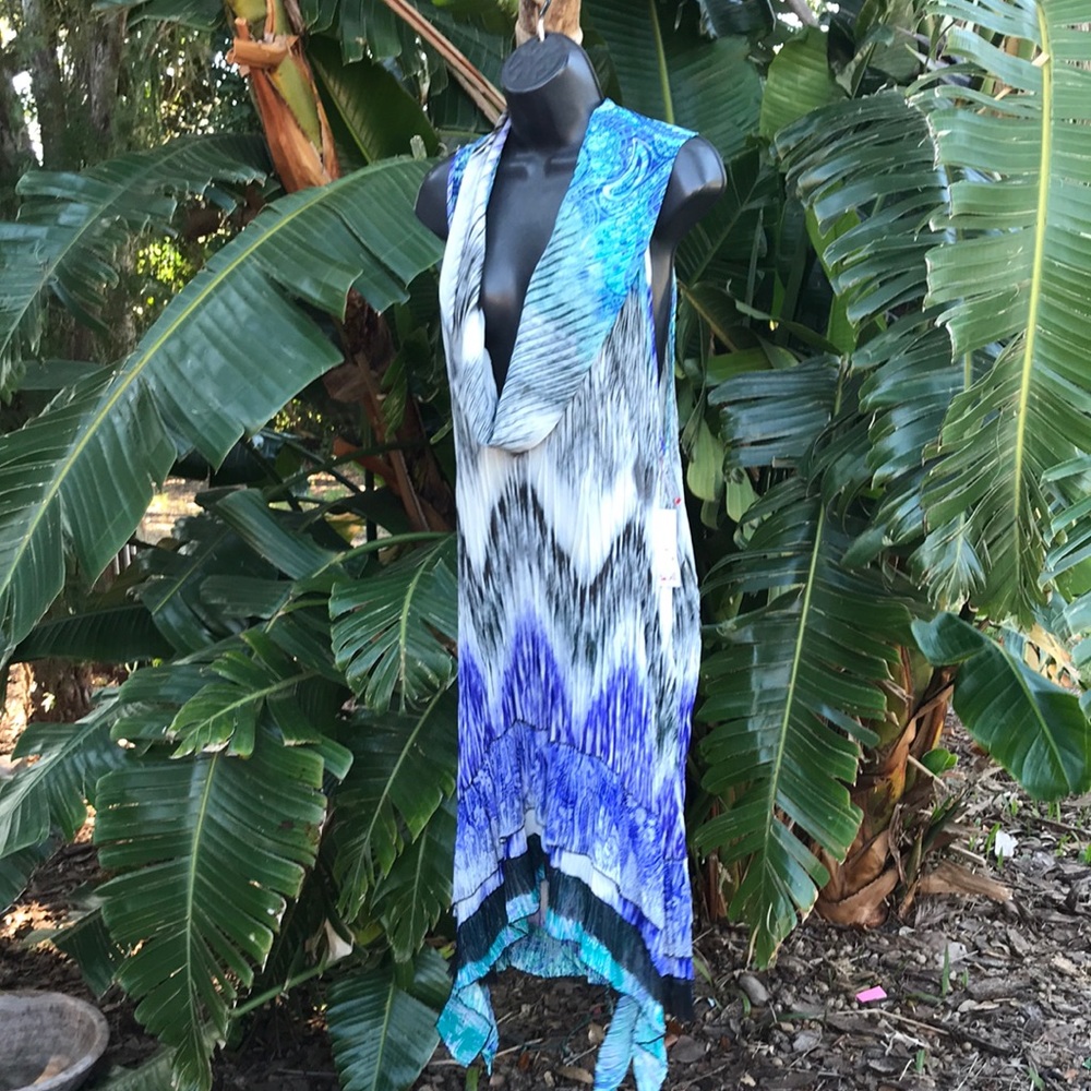 Komarov semi sheer asymmetric handkerchief, ham dress